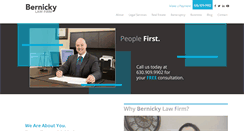 Desktop Screenshot of bernickylaw.com